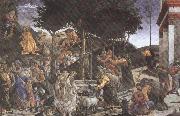 Trials of Moses (mk36), Sandro Botticelli